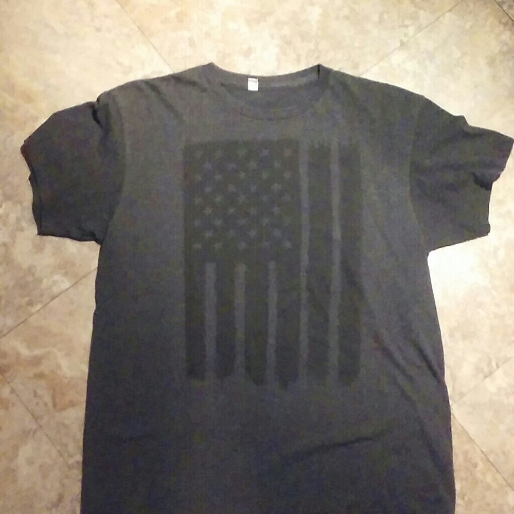 American flag tone-on-tone tshirt